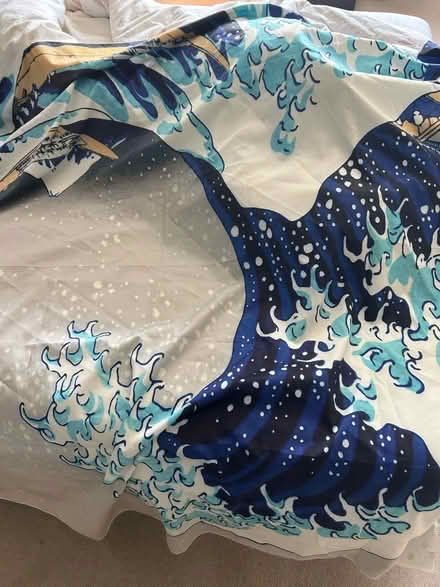 Photo of free Great Wave wall hanging (Little Chalfont HP8) #1
