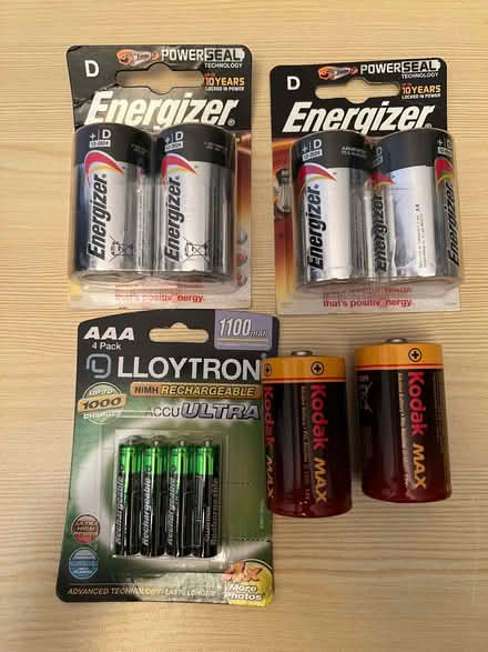 Photo of free Various Batteries (Mill Green AL7) #1