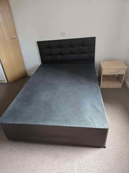 Photo of free Divan Double Bed Base with Headboard and 4 Storage Drawers (Nottingham NG1) #1