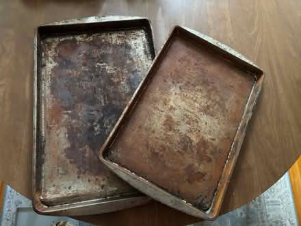 Photo of free Old baking sheets (Drexel Hill) #1