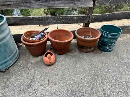 Photo of free Garden pots! Many (Novato) #2