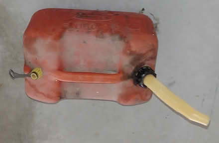 Photo of free 4 gallon gas can (Rte 119 West of Bancroft) #2