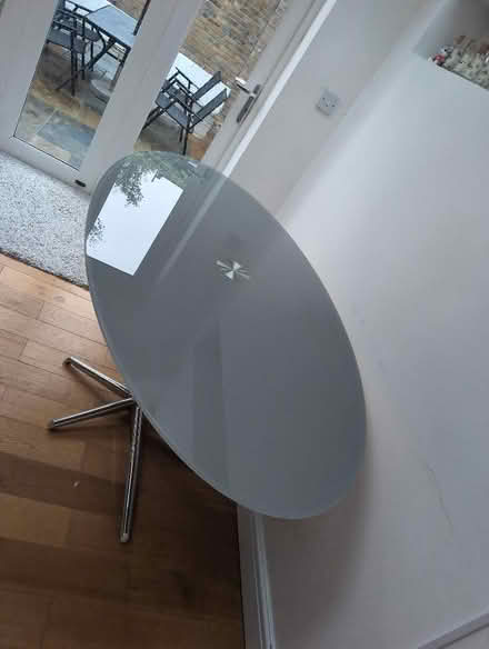 Photo of free Grey Glass Topped Dining Table (Clapham SW4) #2
