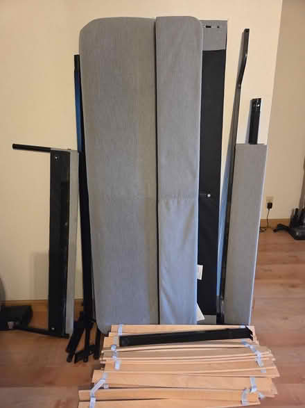 Photo of free IKEA Slattum queen bed frame (Downtown Walnut Creek) #1
