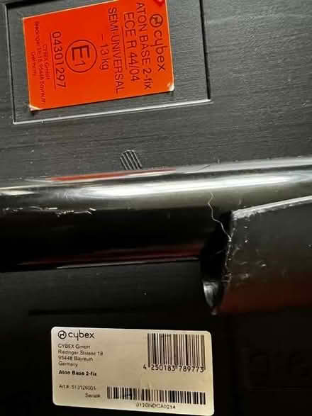 Photo of free Cybex Isofix Car Seat Base (Heaton BD9) #3