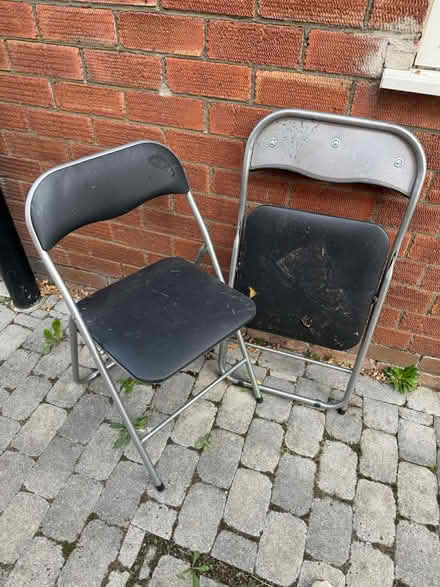 Photo of free 2 folding chairs (Littlemore, OX4) #1