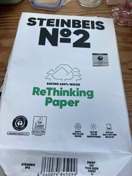 Photo of free A4 Paper Ream - New (Frome (Central) BA11) #1