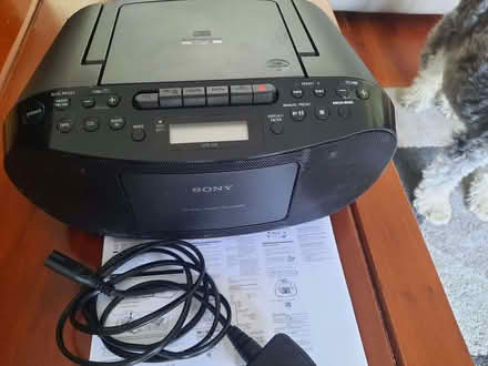 Photo of free Sony CFD-S50- Compact Radio/CD/Cassette Player (Englefield Green TW20) #1