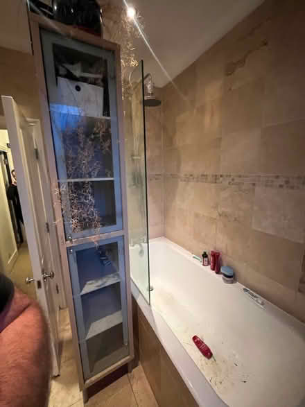 Photo of free Long bathroom cabinet (West Green N17) #1
