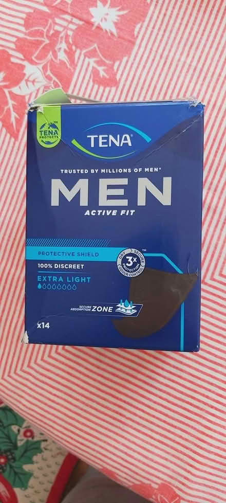 Photo of free tena pads for men (Ramsden Heath CM11) #1