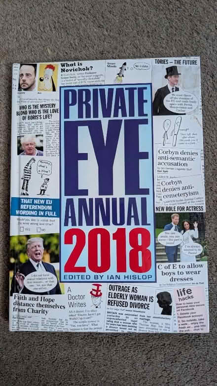 Photo of free Private Eye annual 2018 (Crownhill MK8) #1