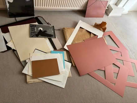 Photo of free Artist Papers and cardboard papers (Battersea SW11) #2
