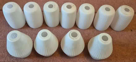 Photo of free Frosted glass light shades (Newton Mearns G77) #1