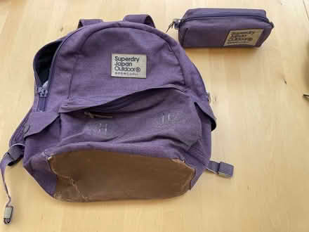 Photo of free Rucksack/Back pack and pencil case (Lower Kingswood KT20) #1