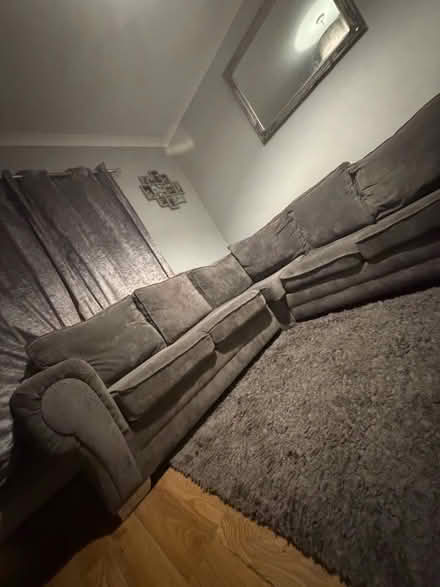 Photo of free grey L sofa (North Acton W3) #3