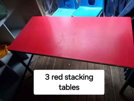 Photo of free Used classroom tables and chairs (Washbrook IP8) #4