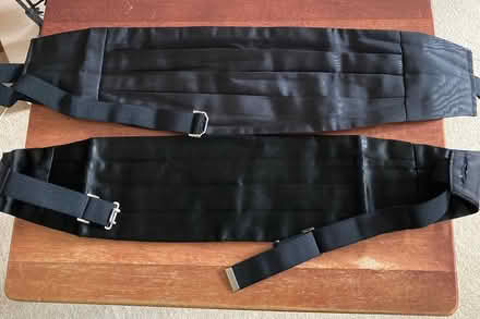 Photo of free Two black cummerbunds (Mickleover DE3) #1