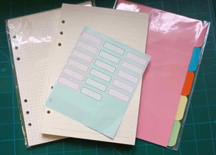 Photo of free A5 PU Leather Ring Binder (Hatch End HA5) #2
