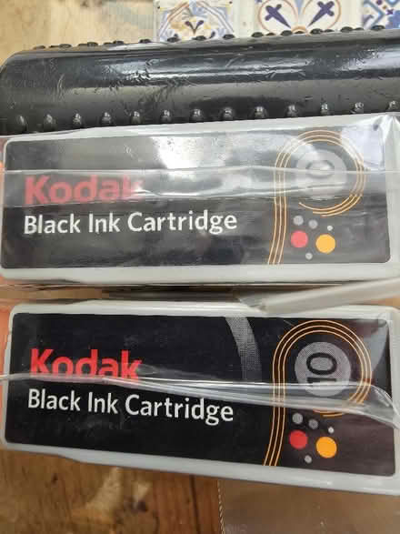 Photo of free Brand New and unused Black Kodak printer cartriges (Penzance TR20) #1