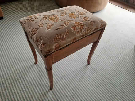 Photo of free Piano stool with storage (Brenchley TN12) #1