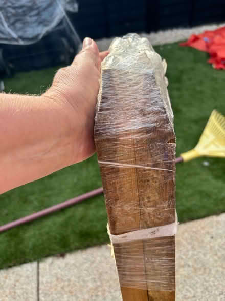 Photo of free 10 wood stakes (Worcester Park KT4) #2