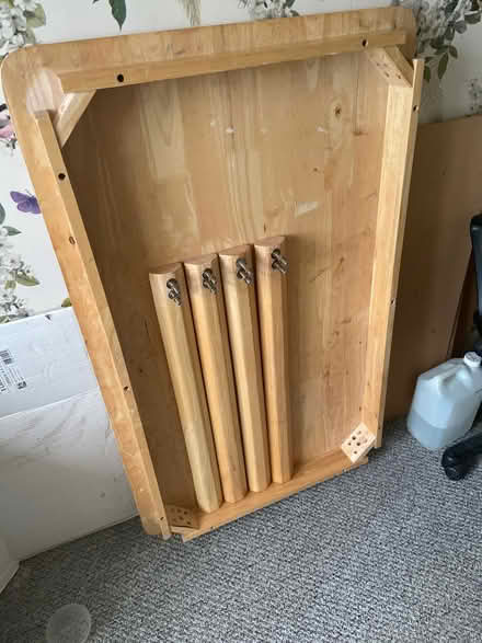 Photo of free Pine table (Wilstead MK45) #2