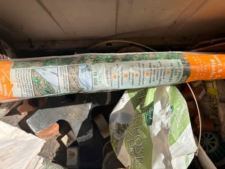 Photo of free Backyard items from the bin (Starbucks on Foxworthy/Plummer) #1