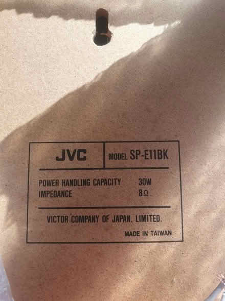 Photo of free Pair OF JVC SP-E11BK SPEAKERS (Adeyfield HP2) #2