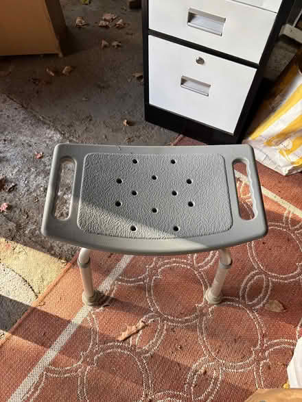 Photo of free shower stool (32 Ridge Road, 48069) #1