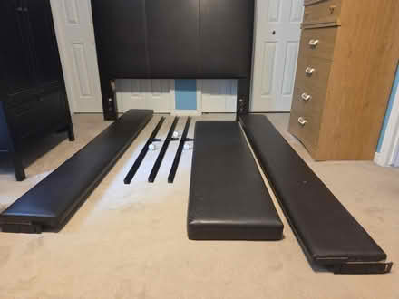 Photo of free Queen-sized bed frame (Gloucester) #2