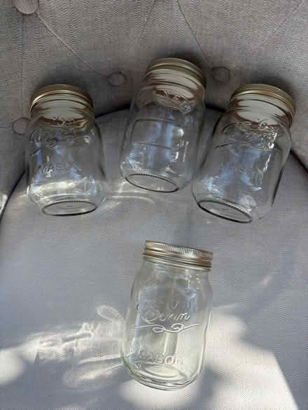 Photo of free Four Mason Jars (Upton CH2) #3
