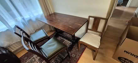 Photo of free 3 chairs and a table (Bullsland gardens WD3 5BH) #2