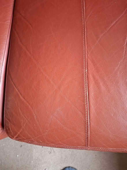 Photo of free Faux leather sofa (Shepherds Bush W12) #3