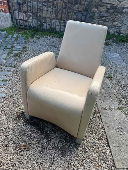 Photo of free Armchair. Leather (Rathmines) #4