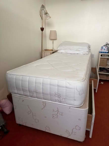 Photo of free small single bed in excellent condition. (Pensby CH61) #1