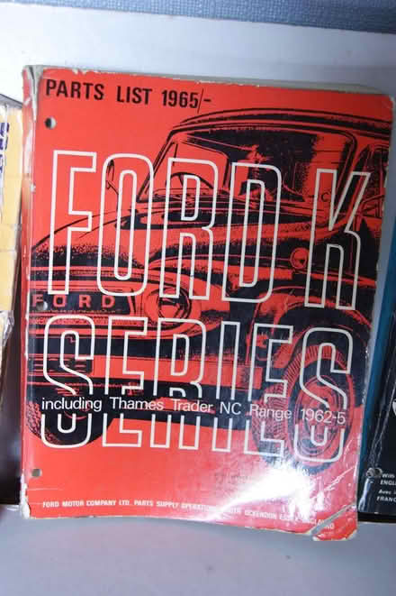 Photo of free old vehicle parts books (Gosport PO12 (town)) #3