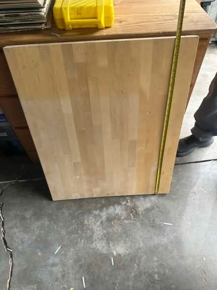 Photo of free Butcher block top (88th & Devonshire/Welby/York) #2