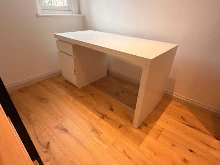 Photo of free IKEA Malm desk white (Highbury N5) #1