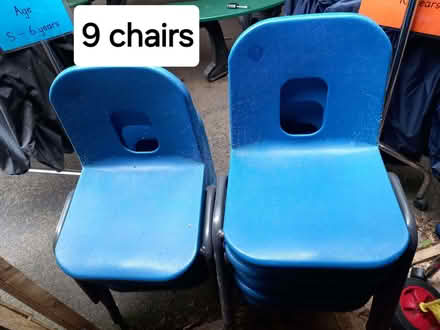 Photo of free Used classroom tables and chairs (Washbrook IP8) #2