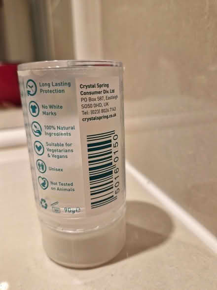 Photo of free Stick deodorant (Park District G3) #2