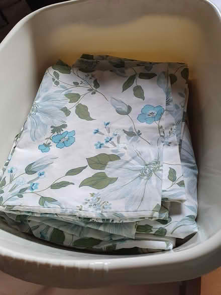 Photo of free Double duvet cover and pillow slips (Lewes, BN7) #1