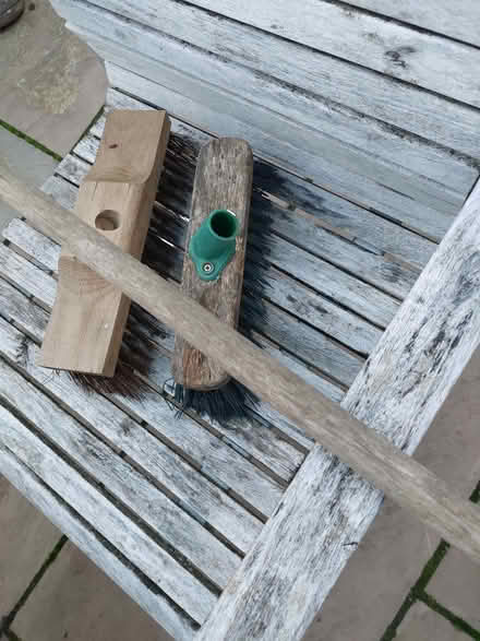Photo of free Broom heads x 2 + one handle (Allestree DE22) #2