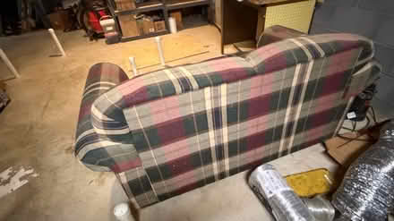 Photo of free Loveseat plaid (Port Republic) #1