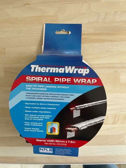 Photo of free ThermaWrap pipe insulation (Hove BN3) #1