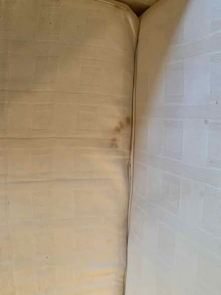 Photo of free White 3 seater couch (Springwood) #4