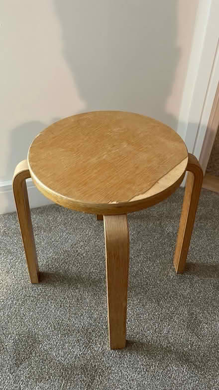 Photo of free Laminated wooden stool (Redcliffe BS1) #1
