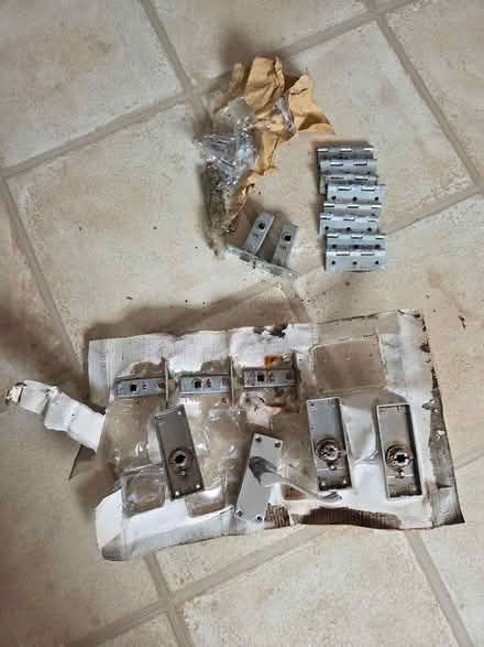 Photo of free Hadles, hinges etc (Silver End, Witham CM8 3) #1