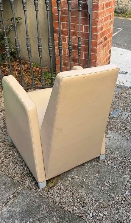 Photo of free Armchair. Leather (Rathmines) #3