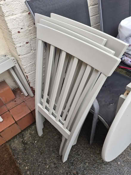 Photo of free Dining table and 4 chairs (L8 Dingle) #2