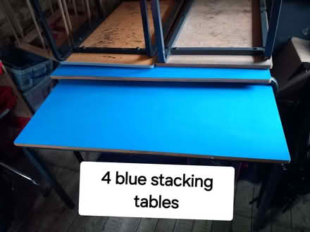 Photo of free Used classroom tables and chairs (Washbrook IP8) #3